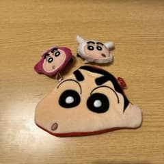 しんちゃん 顔型ポーチ＆チャームセットのサムネイル