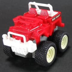 懐かしい 初期 ビックフット チョロQ G-08 ランドクルーザー 赤 日本