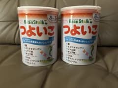 2缶セット BeanStalk つよいこ 粉ミルク 9ヶ月〜3歳のサムネイル