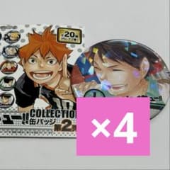 ハイキュー 及川徹 コレクション缶バッジ 第2弾 レア 5点 - メルカリ