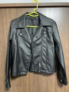 ライダースジャケット レディース 黒のサムネイル