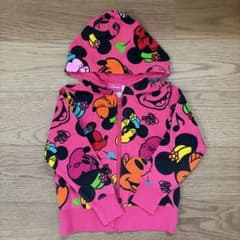 Tokyo Disney Resort Hoodie, Size 110cm, Pink