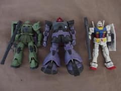 バンダイ HCM PRO ガンダム ドム ザク セット 欠品あり箱無しのサムネイル