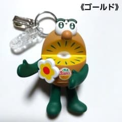 超人気！【Wクリップ付】『 キウイパターカバーキャッチャーホルダー』(ゴールド)のサムネイル