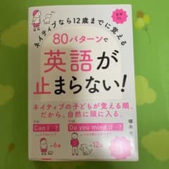ネイティブなら12歳までに覚える 80パターンで英語が止まらない!のサムネイル