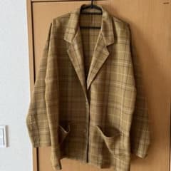 チャオパニック　チェックテーラードジャケットのサムネイル