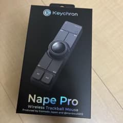 美品※Keychron Nape Pro ワイヤレストラックボール本体 - メルカリ