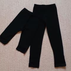 女の子レギンス120cm2枚セット美品のサムネイル