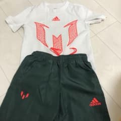 専用！adidas アディダスメッシデザイン、セットアップ120サイズのサムネイル
