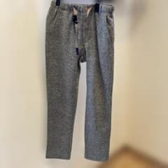 GRAMICCI グラミチ ボンディングニットフリース パンツ S グレー