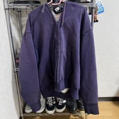 80s CAMBERジップパーカー　茄子紺　XL 80s CAMBERジップパーカー 茄子紺 XL - メルカリ