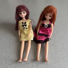 リカちゃん 人形 2体セット ドレス付きのサムネイル