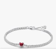 PANDORA Heart Stone Tennis Bracelet