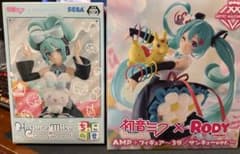 初音ミク　フィギュア　AMP RODY　ちょこのせ シナモンロール　未開封のサムネイル
