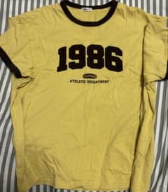 sedacle リンガーTシャツ イエロー 1986のサムネイル