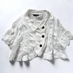 萌　MOYURU モユル ワッシャー加工　変形ジャケット M〜L 萌 MOYURU モユル ワッシャー加工 変形ジャケット M〜L - メルカリ