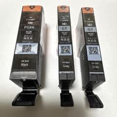 Canon 純正　BCI-380(PGBK) １個BCI-381(GY) 2個のサムネイル