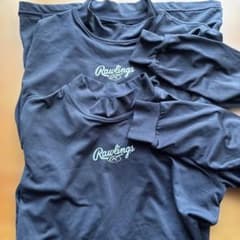 Rawlings アンダーシャツ ブラック 140のサムネイル