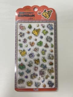 韓国　ポケモン　ピカチュウ　3D立体シール