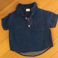 ぽんた様☆かぶりデニムシャツ☆JEANS-b☆のサムネイル