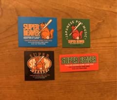 【ららぽーと限定】 SUPER BEAVER2026ステッカー 4種セットコンプのサムネイル
