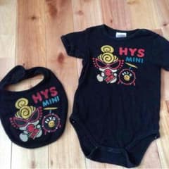 ヒステリックミニ♡ロンパース＆スタイSET♡フリーのサムネイル