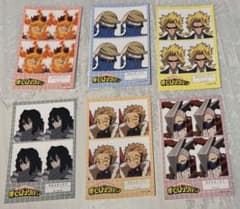 僕のヒーローアカデミア　証明写真風ステッカーのサムネイル