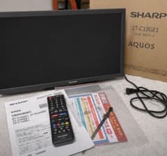 シャープ SHARP 2T-C19GE1 テレビ 19型 2025年製 美品 - メルカリ