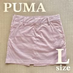 PUMA レディース ゴルフキュロットスカート ピンク Lサイズのサムネイル