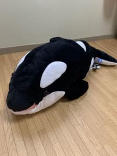 くったりシャチのぬいぐるみ 大のサムネイル