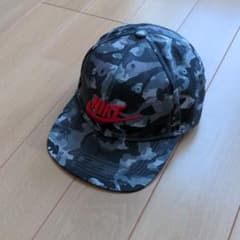 NIKE ナイキ キャップ 帽子 迷彩 カモフラ カーキ グレーのサムネイル
