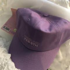 TXT テヒョン センイル キャップ 未使用 帽子 公式グッズ - メルカリ