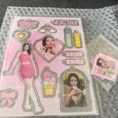 ASUNE アクリルキーホルダー ステッカー付きのサムネイル