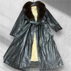 【JULIAN Partina/ジュリアンパルティーナ】リアルファーコート☆美品 ジュリアンパルティーナ レザー ファー付き ロングコート M相当 - メルカリ
