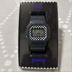 希少 G-SHOCK × THRASHER コラボ チェッカー柄 ブラック 希少 G-SHOCK × THRASHER コラボ チェッカー柄 ブラック - メルカリ