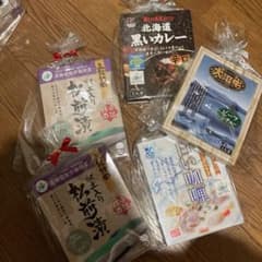 北海道カレーと松前漬け5箱のサムネイル
