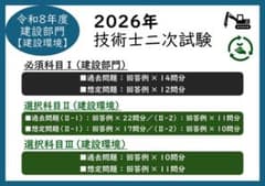 【論文解答例】技術士第二次試験（建設部門）過去問題112枚（令和1～7年度）01のサムネイル