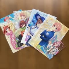 五等分の花嫁 クリアファイル 4枚 ミニ下敷き1枚のサムネイル