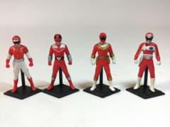 【激レア】2006年物 スーパー戦隊ヒーローギャラリー レッドクロニクル 4体のサムネイル