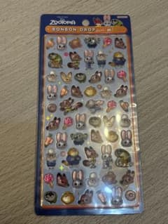ボンボンドロップシール　mini ズートピアのサムネイル