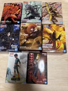 NARUTO疾風伝 フィギュア 8種セットのサムネイル