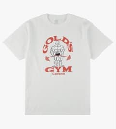 GOLD'S GYM ホワイト Tシャツ Lサイズのサムネイル