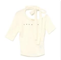 andmary Nana ribbon oneshoulder tops - メルカリ