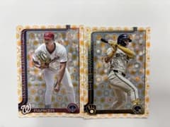 Topps MLB トレーディングカード 2枚セット　サンパラレルのサムネイル