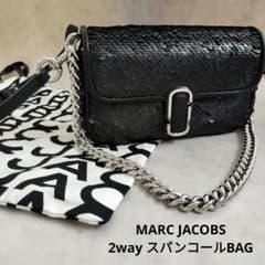 マークジェイコブス Jリンク スパンコール ショルダーバッグ 2way 