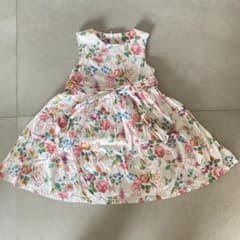 Tartine et Chocolat 花柄ノースリーブワンピース 110のサムネイル