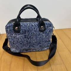 フェイラー ツイード調 ハンドバッグ ショルダーバッグ 2way 極美品 