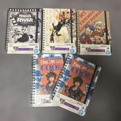 KINGDOM HEARTS 링 노트 5권, 4종 세트