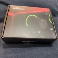 Focusrite Scarlett Solo オーディオインターフェイス