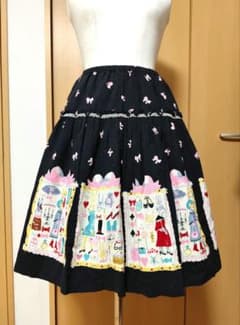 Emily Temple Cute クローゼットうさぎスカート Emily Temple Cute クローゼットうさぎスカート - メルカリ